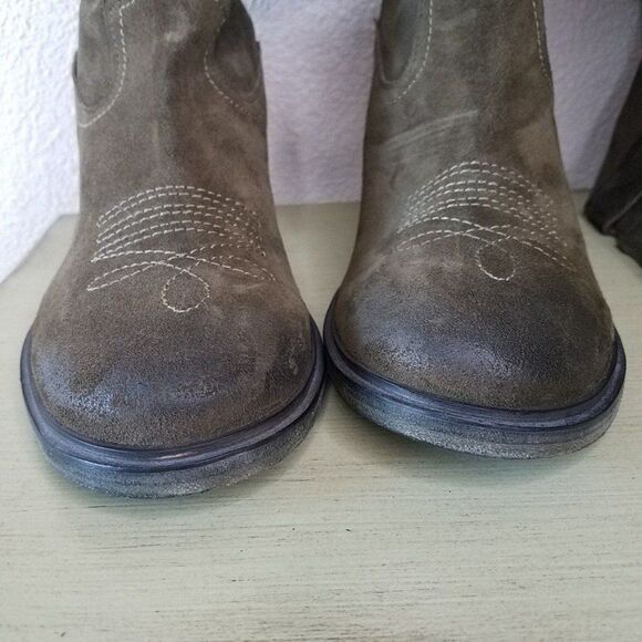 Free People Collection - Arya Riding Suede Tall Boots - Picture 9 of 12